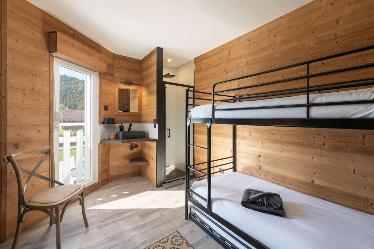 Chalet Du Bien-Etre 15P. Piscine,Spa, Hammam,Petanque,Basket 热拉梅 外观 照片