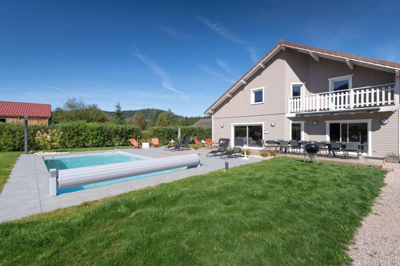 Chalet Du Bien-Etre 15P. Piscine,Spa, Hammam,Petanque,Basket 热拉梅 外观 照片