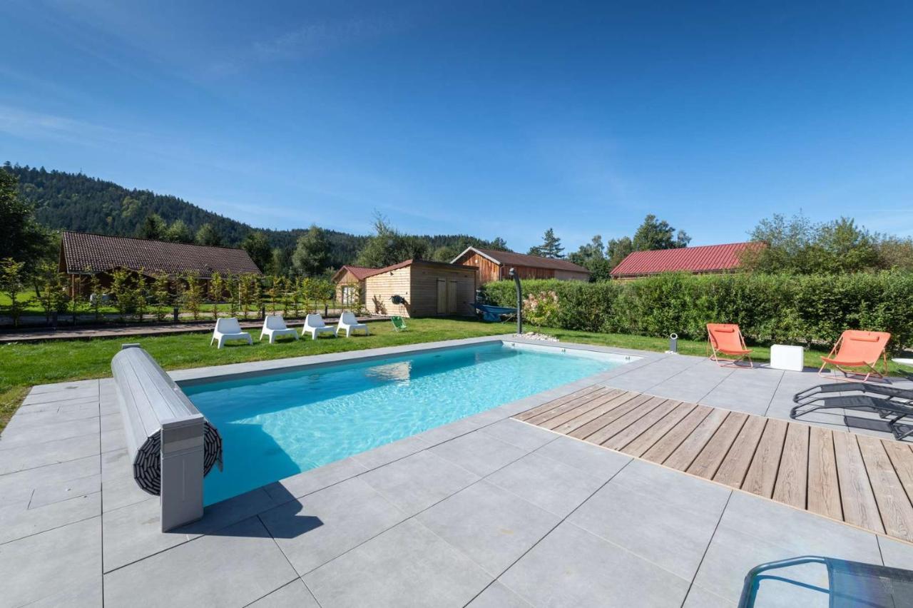 Chalet Du Bien-Etre 15P. Piscine,Spa, Hammam,Petanque,Basket 热拉梅 外观 照片